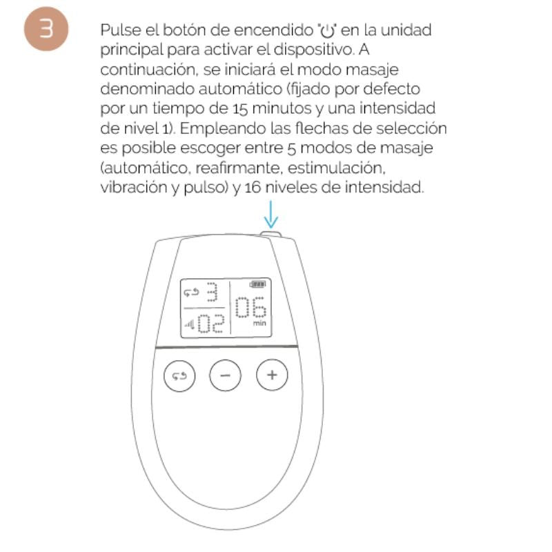 500COSMETICS U-Tonic électrostimulation – détail – ITX-P07817