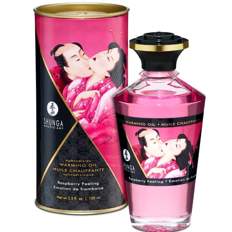 SHUNGA – Huile de Massage Chauffante Parfumée 100 ml