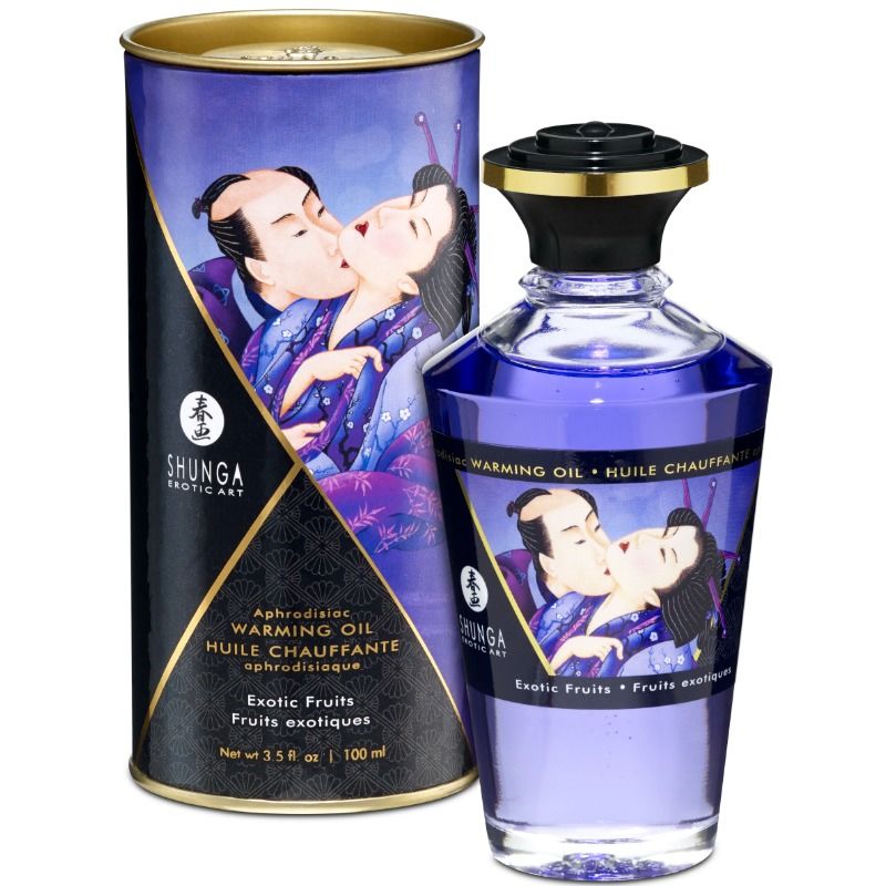 SHUNGA – Huile de Massage Chauffante Parfumée 100 ml
