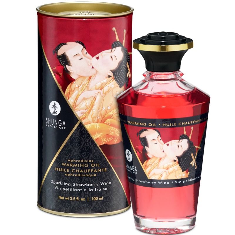 SHUNGA – Huile de Massage Chauffante Parfumée 100 ml