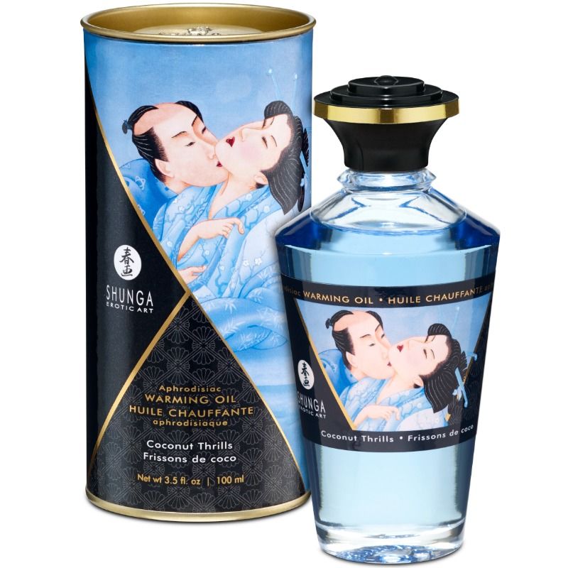 SHUNGA – Huile de Massage Chauffante Parfumée 100 ml