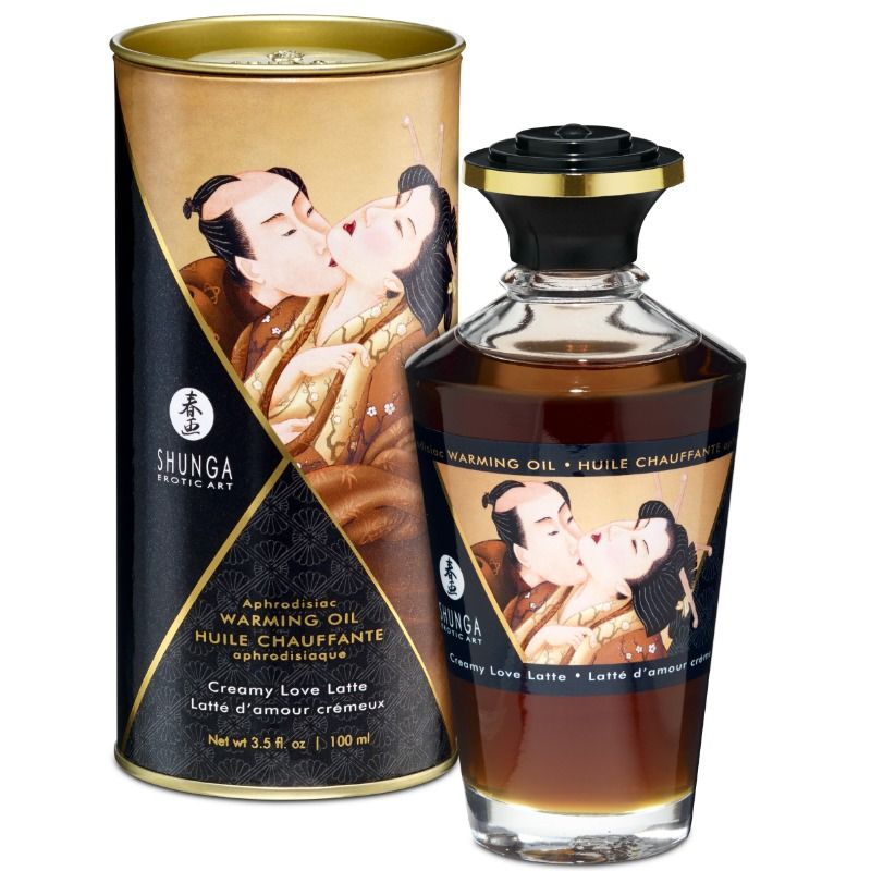 SHUNGA – Huile de Massage Chauffante Parfumée 100 ml