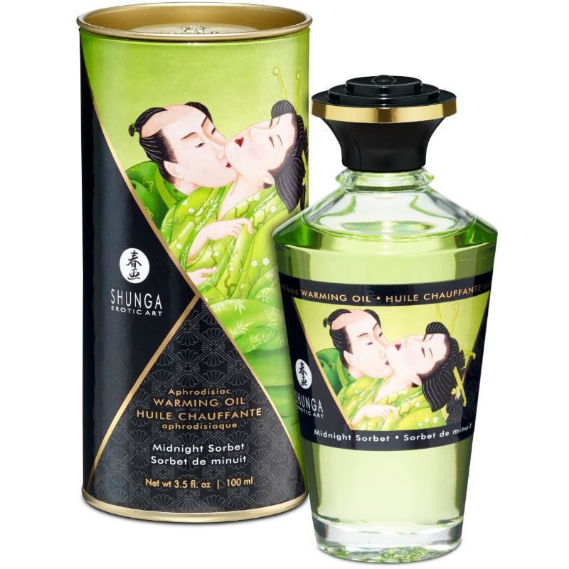SHUNGA – Huile de Massage Chauffante Parfumée 100 ml