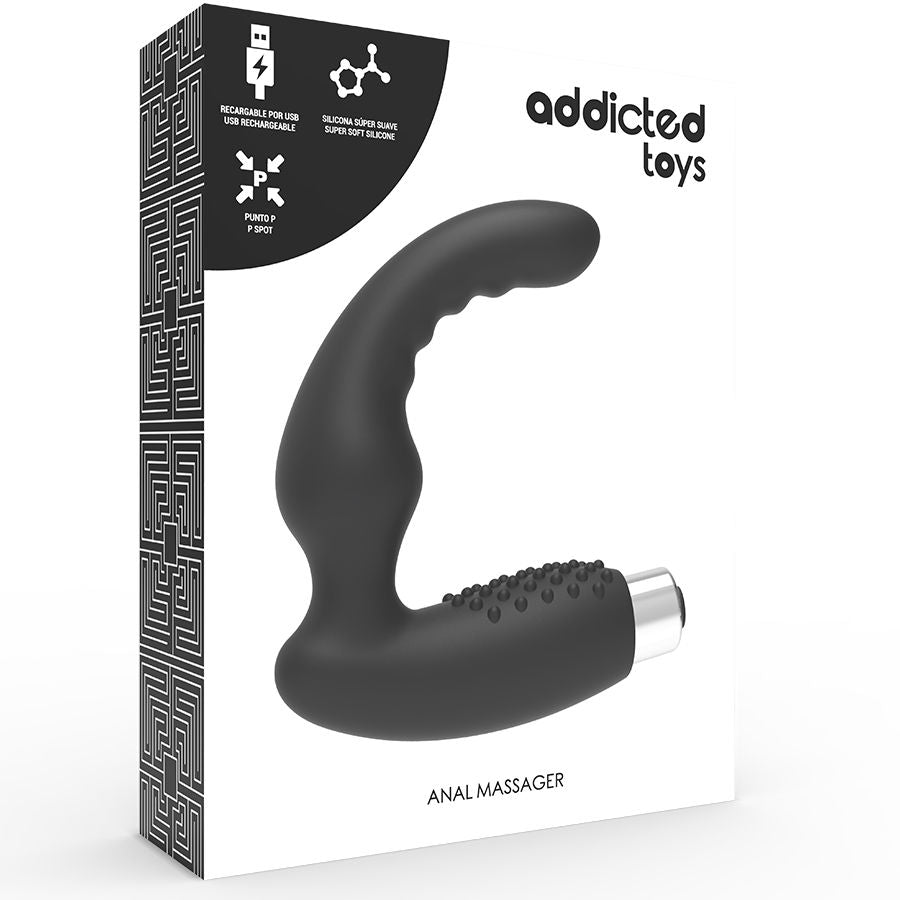 ADDICTED TOYS – masseur prostatique rechargeable Modèle 2 – profil