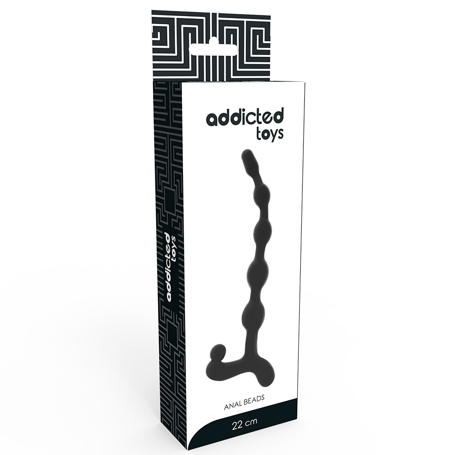 ADDICTED TOYS – Billes anales noires – détail produit