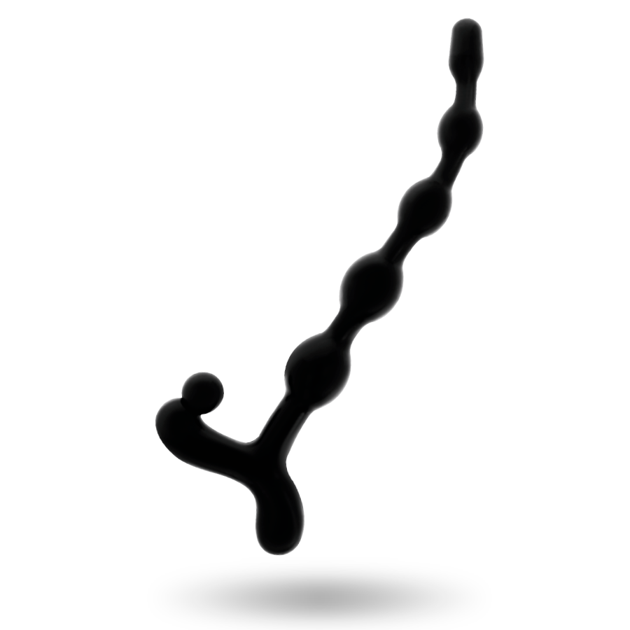 ADDICTED TOYS – Billes anales noires – profil
