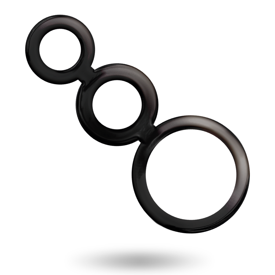 ADDICTED TOYS – Anneaux pour pénis – vue de profil