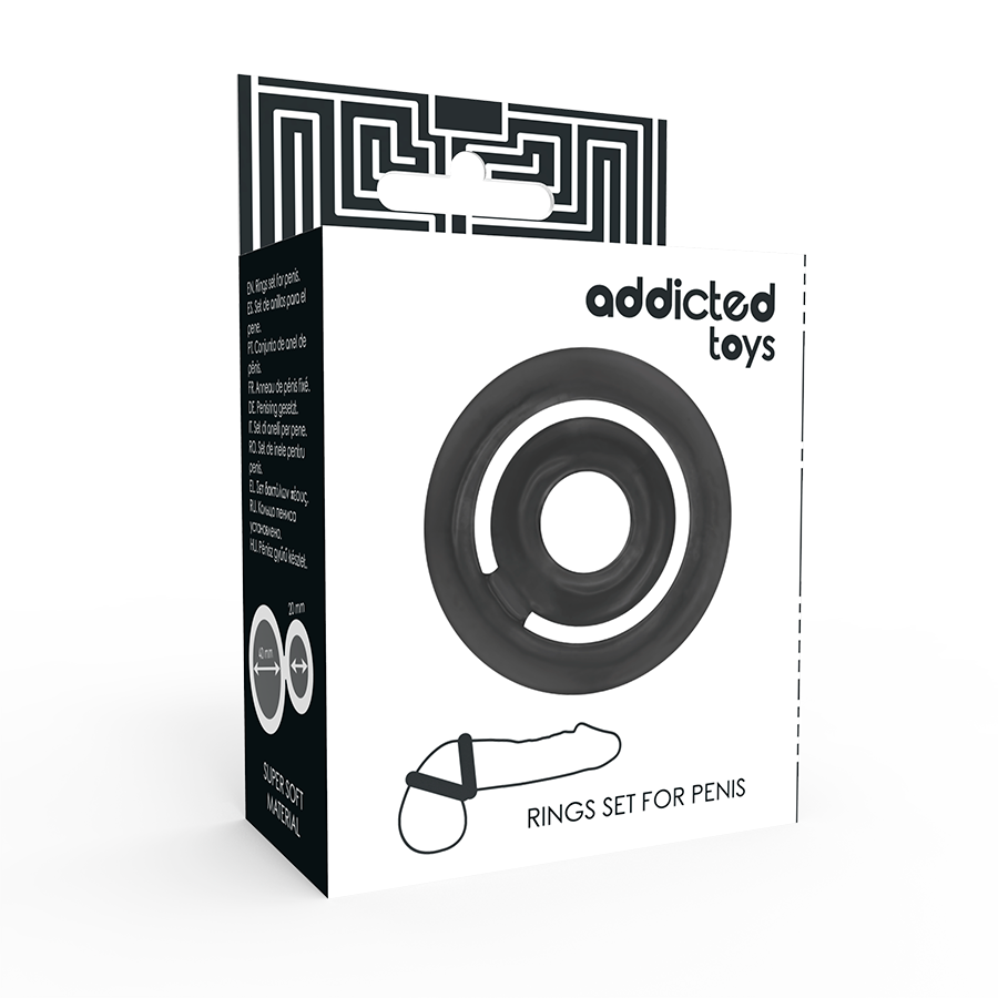 ADDICTED TOYS – Anneau pénis C-Ring Potenz – présentation du produit