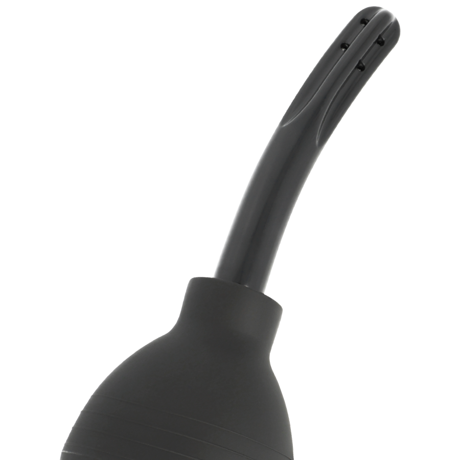 Poire de lavement anal Squeeze Clean noire ADDICTED TOYS – produit démonté