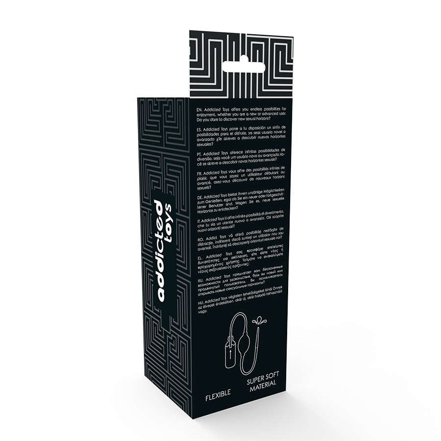Kit de lavage anal noir ADDICTED TOYS – présentation emballage