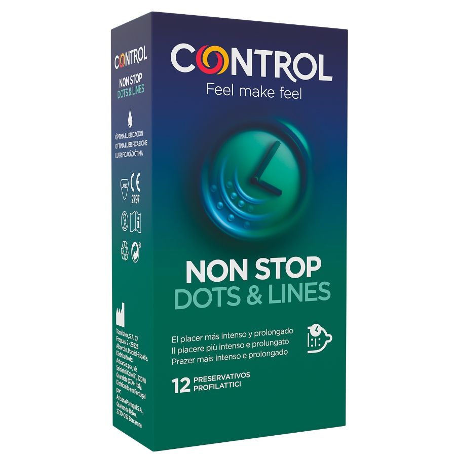 CONTROL – Non Stop Retard – Préservatifs Retardants 12 unités