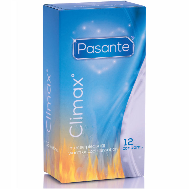 PASANTE – PRÉSERVATIFS CLIMAX (BOÎTE DE 12) | Sens d'Éden