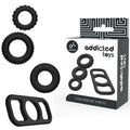 ADDICTED TOYS – Ensemble d’anneaux péniens, 4 pièces – vue principale