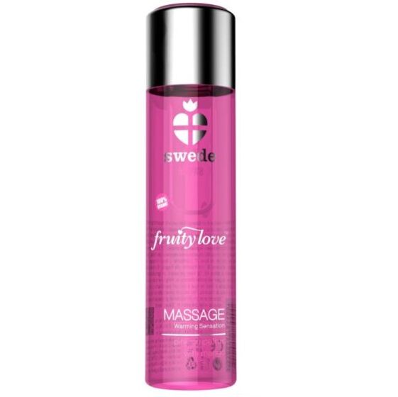 SWEDE – Fruity Love | Huile de Massage Chauffante Gourmande 60 ml