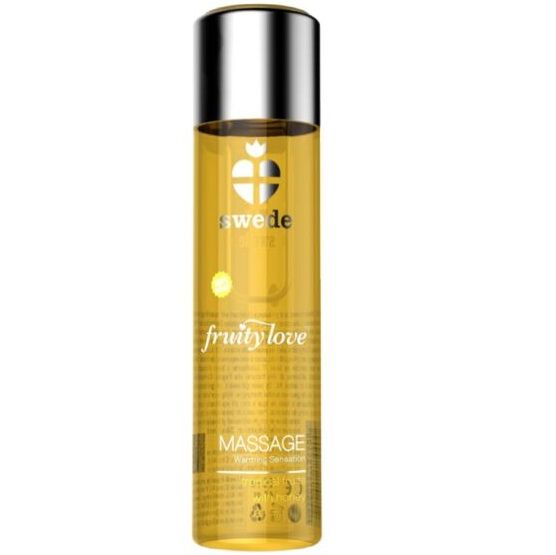 SWEDE – Fruity Love | Huile de Massage Chauffante Gourmande 60 ml